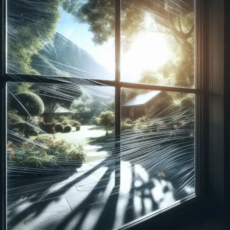 Scratched Window